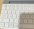 羅技（Logitech）時尚系列 K580 鍵盤 藍牙鍵盤 辦公鍵盤 無線鍵盤 便攜超薄鍵盤 筆記本鍵盤 平板鍵盤 芍藥白 曬單實拍圖
