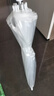 天瑋傘業(yè)（Tianwei umbrella）16骨透明傘纖維骨抗風(fēng)自動(dòng)純色POE傘簡約純色便捷長柄傘可定制 曬單實(shí)拍圖