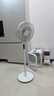 美的（Midea）【颶風(fēng)節(jié)能】七葉柔風(fēng)立式電風(fēng)扇/家用輕音落地扇/臺式小型風(fēng)扇/大風(fēng)力遙控定時搖頭風(fēng)扇 SAH35BSJ 曬單實(shí)拍圖