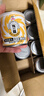 北冰洋 橙汁汽水迷你罐200ml*6罐 mini果汁碳酸飲料 塑封包裝 曬單實(shí)拍圖