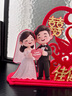 福臨春結婚專(zhuān)用立體喜字桌面擺件男女方婚房客廳臥室布置訂婚禮裝飾用品 佳偶天成 曬單實(shí)拍圖
