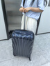 新秀麗（Samsonite）萬(wàn)向輪貝殼箱拉桿箱密碼鎖時(shí)尚行李箱旅行箱單拉桿V22 深藍(lán)色 25英寸 曬單實(shí)拍圖