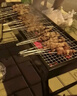 皇馳戶外燒烤架露營便攜可折疊碳烤爐家用烤肉一體收納木炭燒烤架子 曬單實拍圖