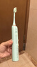 拜爾（BAIR）X1 電動牙刷情侶款套裝2支裝 成人聲波掃振充電式士震動軟毛自動牙刷男 送女朋友 禮盒裝 沁心藍(8刷頭+便攜盒) 曬單實拍圖