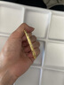 福佳來黃金滿天星手鐲999足金包足銀大氣實心閃耀推拉鐲子情人節(jié)送老婆 金3克總重約30克滿天星手鐲 曬單實拍圖