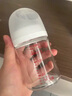 貝親（Pigeon）玻璃奶瓶寬口徑防脹氣160ml S號(hào)奶嘴 1月+ AA186  曬單實(shí)拍圖