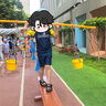 NEW BALANCE0-4歲男女童夏包頭護指舒適沙灘涼鞋809 曬單實拍圖