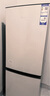 海爾（Haier）冰箱出品雙開門二門177升冰箱家用小型冰箱租房省電不占地冷藏冷凍兩用統(tǒng)帥家用小冰箱 以舊換新 177升雙門冰箱節(jié)能省電 兩天約用1度電 曬單實拍圖