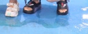 阿迪達斯（adidas）25夏季兒童涼鞋三葉草ADIFOM ADILETTE男童女童休閑涼拖鞋JP5521 曬單實拍圖