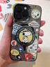 鹿途者 DEERWALK史努比標簽磁吸適用蘋(píng)果16手機殼14plus磨砂13防摔iPhone15硅膠11promax全包12保護套潮牌卡通男女 黑色【磁吸殼】史努比標簽 iPhone 16 曬單實(shí)拍圖