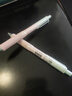 得力（deli）雙球珠速干按動中性筆 0.5mmST頭液態(tài)硅膠舒適手感學(xué)生刷題筆簽字筆 單支裝黑色SA72 曬單實拍圖