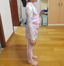 361°兒童泳衣女中大女童分體裙式長(zhǎng)袖游泳衣青少年學(xué)生溫泉泳裝 曬單實(shí)拍圖