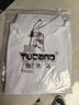 啄木鳥（TUCANO）短袖T恤男夏季無痕冰絲翻領POLO衫透氣速干時尚上衣男裝 白色XL 曬單實拍圖