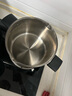 蘇泊爾（SUPOR）湯鍋316L食品級(jí)不銹鋼健康無(wú)涂層寶寶輔食大容量一鍋多用磁爐通用 丨帶304蒸格丨雙側(cè)瀝水 22cm 6L 曬單實(shí)拍圖