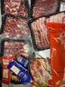 潮味碼頭鮮切牛肉潮汕火鍋6葷1素3調(diào)料凈重1675g共17件吊龍雪花匙仁肥胼 曬單實(shí)拍圖