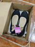 斯凱奇（Skechers）女鞋夏季時尚透氣淺口單鞋復(fù)古鞋子女低幫一腳蹬平底通勤鞋104199 全黑色/BBK 38 曬單實拍圖