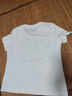 IEF/愛(ài)依服【DNA系列】2025夏季新款韓版簡(jiǎn)約女裝基礎款百搭T恤 白 S 曬單實(shí)拍圖