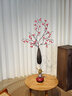 檀花美時來運(yùn)轉(zhuǎn)花瓶玄關(guān)擺件入戶客廳電視柜紅果迎客松裝飾喬遷開業(yè)禮物 石來運(yùn)轉(zhuǎn)錢袋福熊花瓶+如意紅果 曬單實拍圖