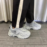 森馬男鞋夏季透氣網(wǎng)面潮流高級(jí)感百搭休閑學(xué)生跑步運(yùn)動(dòng)厚底增高老爹鞋 灰色 42 曬單實(shí)拍圖