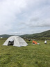 牧高笛（MOBIGARDEN）帳篷 戶外露營兩室一廳大空間防雨家庭帳篷世家6 晨霧白（不含周邊配件） 曬單實拍圖
