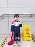 G.DUCKKIDS小黃鴨聯(lián)名奧特曼衣服男童套裝春秋季機(jī)車服兒童運(yùn)動(dòng)服男孩子外套 藏青色 110 尺碼4~5歲【100-110cm】cm 曬單實(shí)拍圖