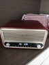 山水（SANSUI）M980無線藍牙音箱大音量M880家用便攜式收音機CD機播放器木質(zhì)小音響M920 M880木紋色 曬單實拍圖