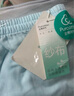 全棉時(shí)代25夏新品男女士雙層紗布家居短褲透氣可外穿 云水藍 2XL (女款175/男款185） 曬單實(shí)拍圖