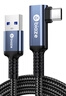 畢亞茲 彎頭type-c數(shù)據(jù)USB3.0相機(jī)聯(lián)機(jī)Oculus Quest2link連接線piconeo3/4VR頭盔眼鏡串流線3米 曬單實拍圖
