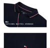 TOMMY HILFIGER【鑲邊V領(lǐng)】夏季女裝氣質(zhì)休閑通勤顯瘦POLO連衣裙76J5007 藏青色FAP S 曬單實(shí)拍圖