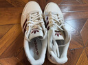 adidas NY 90 STRIPES經(jīng)典運(yùn)動(dòng)板鞋男女春季新款阿迪達(dá)斯三葉草 漢玉白/紅色/金色   39 曬單實(shí)拍圖