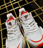 adidas ADIZERO BOSTON 10訓(xùn)練備賽馬拉松輕盈玻纖柱跑鞋阿迪達(dá)斯 白色/橘紅色/黑色（男款）   42 曬單實拍圖