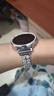 PENC IWATCH適用華為gt4女款表帶gt5女Fit3/4鑲鉆金屬watch3/4/5新款gt5pro表帶榮耀手鏈gt2腕表gt3表鏈高級(jí)感 滿天星鋯石-鏈?zhǔn)奖韼?鑲鉆殼【銀色】 適用華為GT4 曬單實(shí)拍圖