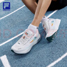 斐樂（FILA）柔云3路跑鞋男鞋2025夏季新款透氣緩震運動鞋體測跑步鞋 明亮白-BW 40 曬單實拍圖