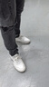 安踏小白鞋男鞋夏季新款板鞋輕便薄底好打理白色休閑鞋子男通勤運動鞋 曬單實拍圖