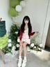 玲玖法式絕美收腰顯瘦碎花短裙夏季新款今年流行漂亮套裝連衣裙女 杏色 XS 曬單實(shí)拍圖