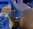天梭（TISSOT）【七夕節(jié)禮物】瑞士1853手表 新款速馳系列計(jì)時(shí)運(yùn)動(dòng)防水石英男表  藍(lán)盤棕皮帶T116.617.16.042.00 曬單實(shí)拍圖