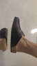 BIRKENSTOCK勃肯德國(guó)進(jìn)口男女款牛皮革軟木外穿Boston包頭拖鞋 黑色-常規(guī)版60191 41 曬單實(shí)拍圖