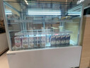 樂創(chuàng)（lecon） 商用蛋糕柜展示柜 冷藏水果甜品保鮮柜壽司西點柜歐式無邊框風(fēng)冷玻璃冰柜 弧形風(fēng)冷+除霧保濕（黑色后開門） 0.7米臺式【放臺面】 曬單實拍圖