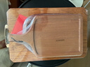 京東京造 牛排板 砧案板切菜家用食品級抑菌【烏檀木】方形38*22*2.3cm 曬單實拍圖