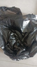 利得 背心垃圾袋100只單面0.8絲黑色 50*60cm大號家用辦公手提垃圾袋 曬單實拍圖