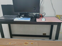 馨美凱電腦桌臺式家用簡易書桌辦公桌簡約現(xiàn)代工作臺租房臥室學(xué)習(xí)寫字桌 【單桌1.6cm厚桌面】黑架+碳纖色 長120cm*寬40cm*高74cm 曬單實拍圖