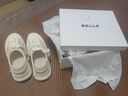 百麗（Belle）花藤網(wǎng)小白鞋女商場(chǎng)款透氣休閑板鞋B3J1DBM4 米色 38 (240mm) 曬單實(shí)拍圖