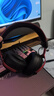 iKF V11 Pro7.1四模無線游戲耳機頭戴式7.1環(huán)繞音效藍牙有線電競專用三角洲FPS無畏契約辨位 黑紅色 曬單實拍圖