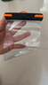 綠聯(lián) 手機(jī)防水袋可觸屏 防水套游泳漂流潛水溫泉掛脖手機(jī)套外賣騎手防雨水大號(hào)手機(jī)袋適用蘋果安卓手機(jī) 簡(jiǎn)約橙【30米防水+靈敏觸控】適用7.2英寸設(shè)備 曬單實(shí)拍圖