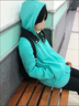 尚翰金木研cos服綠色外套東京食尸鬼cosplay動(dòng)漫游戲周邊二次元C服 單個(gè)眼罩 S 曬單實(shí)拍圖