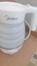 美的（Midea）便攜燒水杯電水壺折疊電熱水壺 迷你便攜小容量嬰兒用硅膠材質(zhì) 0.6L防干燒開(kāi)水壺 SH06Simple101 曬單實(shí)拍圖