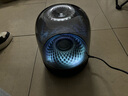 哈曼卡頓（Harman/Kardon）琉璃4代音響Aura Studio 4 音樂琉璃3代升級款360度環(huán)繞立體聲菱形氛圍燈效電腦藍牙音箱禮物 琉璃4代黑色【贈底座+拾音燈】 曬單實拍圖