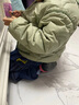 ASK JUNIOR【三防 一衣三穿】兒童2025秋季羽絨服搖粒絨內(nèi)膽加絨加厚保暖 綠色 110 曬單實拍圖