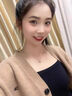 紀(jì)凡思和田玉項(xiàng)鏈女款新款鉆石毛衣鏈生肖蛇年本命年生日七夕情人節(jié)禮物 和田玉【生肖龍】鉆石項(xiàng)鏈 曬單實(shí)拍圖