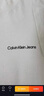Calvin KleinJeans夏季男女情侶中性休閑通勤ck字母純棉凈色短袖T恤J324671 曬單實(shí)拍圖